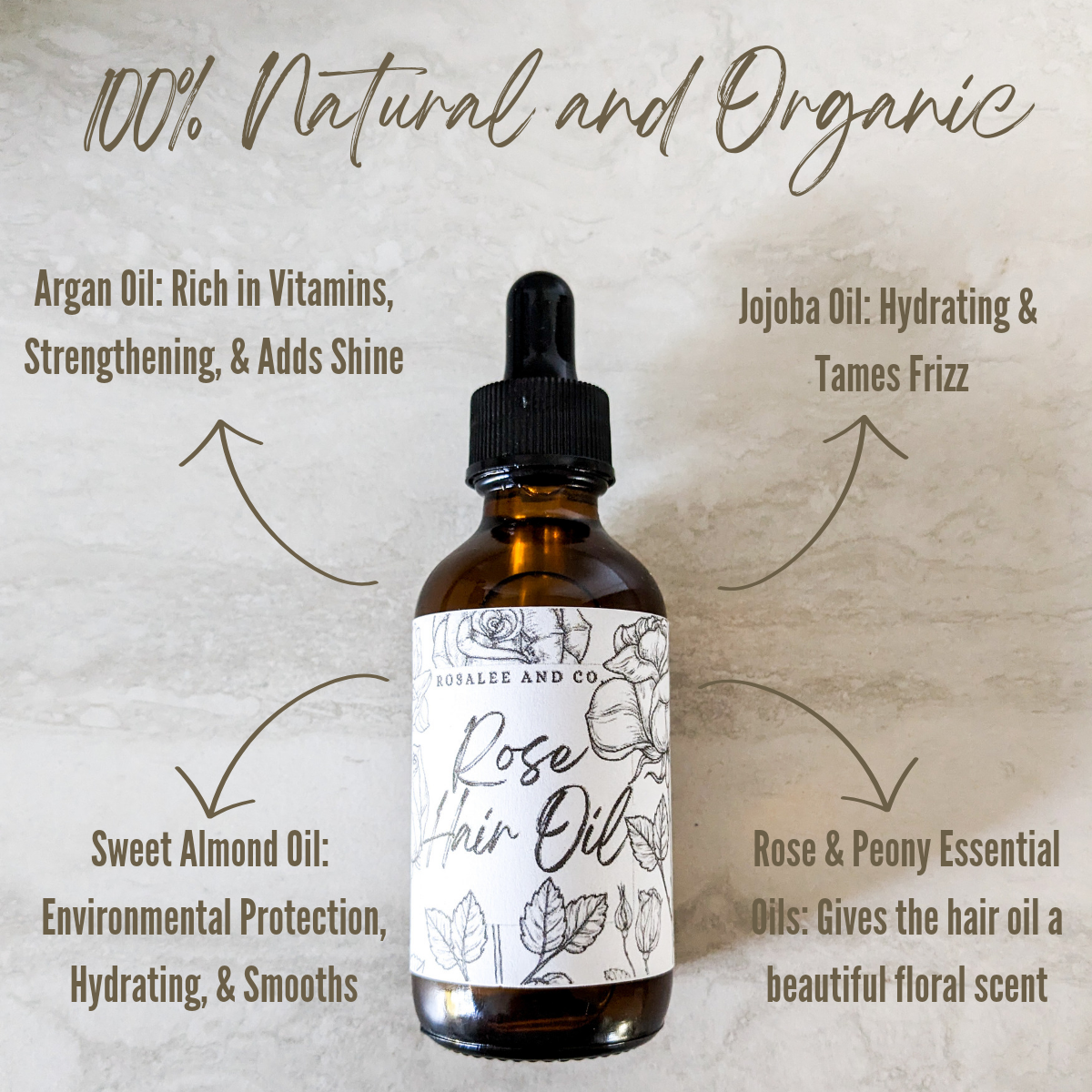 Rose Hair Oil